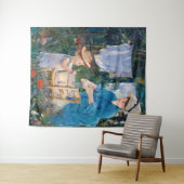 Edouard Manet - Wäsche Wandteppich (Beispiel (Horizontal))