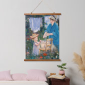 Edouard Manet - Wäsche Wandteppich Mit Holzrahmen (Schlafzimmer)