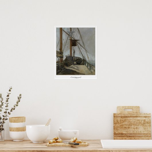 Édouard Manet Zedign Art Poster #13 (Küche)