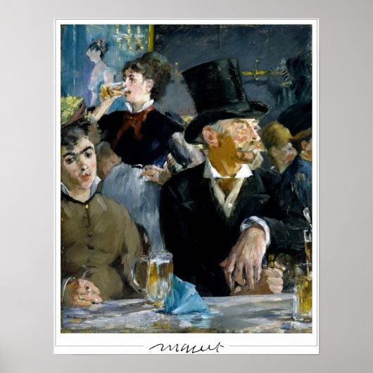 Édouard Manet Zedign Art Poster #14 (Vorne)