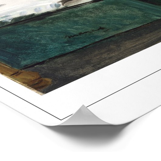 Édouard Manet Zedign Art Poster #141 (Ecke)