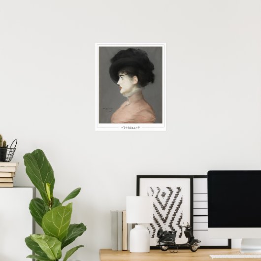 Édouard Manet Zedign Art Poster #162 (Heimbüro)