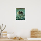Édouard Manet Zedign Art Poster #172 (Küche)