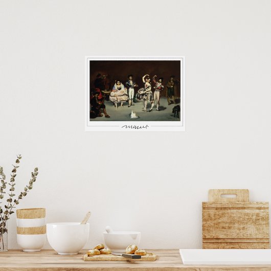 Édouard Manet Zedign Art Poster #18 (Küche)