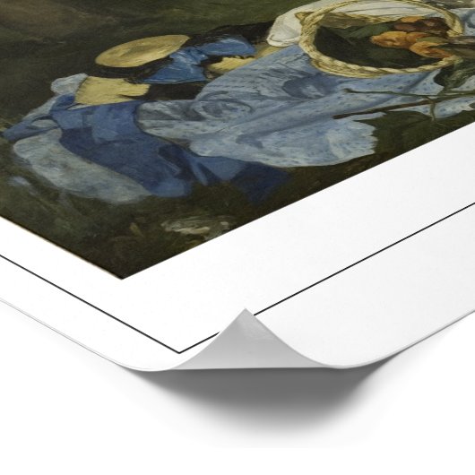 Édouard Manet Zedign Art Poster #213 (Ecke)