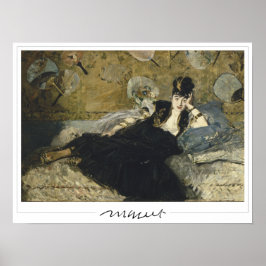 Édouard Manet Zedign Art Poster #218