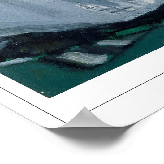 Édouard Manet Zedign Art Poster #8 (Ecke)