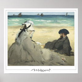 Édouard Manet Zedign Art Poster #89