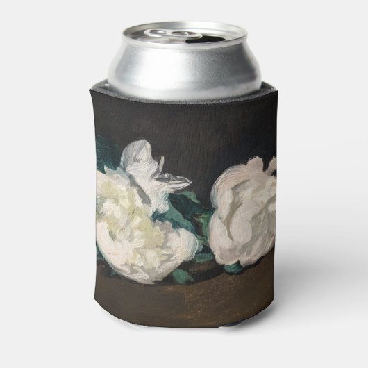 Edouard Manet - Zweig der Weißen Peonies, Secateur Dosenkühler (Kanne Rückseite)