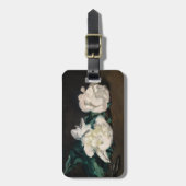 Edouard Manet - Zweig der Weißen Peonies, Secateur Gepäckanhänger (Vorderseite vertikal)