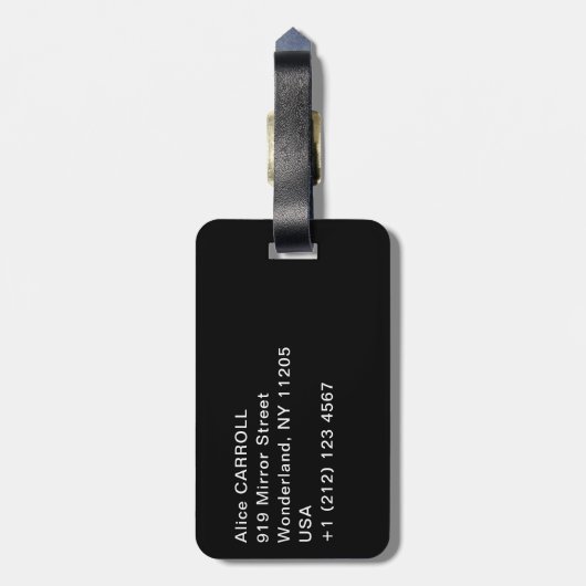 Edouard Manet - Zweig der Weißen Peonies, Secateur Gepäckanhänger (Rückseite vertikal)