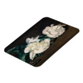 Edouard Manet - Zweig der Weißen Peonies, Secateur Magnet (Linke Seite)