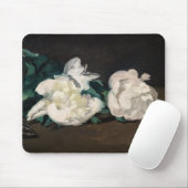 Edouard Manet - Zweig der Weißen Peonies, Secateur Mousepad (Mit Mouse)