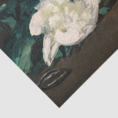 Edouard Manet - Zweig der Weißen Peonies, Secateur Seidenpapier (Ausschnitt)