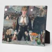 Edouard Manets A-Bar in den Folies-Bergère Fotoplatte (Seite)