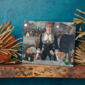 Edouard Manets A-Bar in den Folies-Bergère Fotoplatte (Seite)