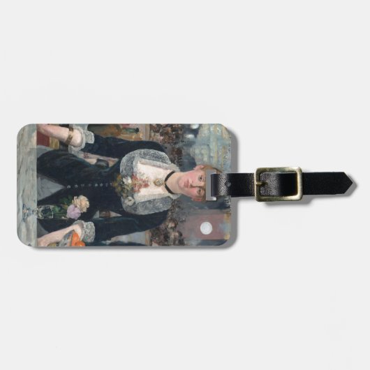 Edouard Manets A-Bar in den Folies-Bergère Gepäckanhänger (Vorderseite horizontal)