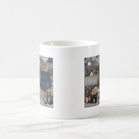 Edouard Manets A-Bar in den Folies-Bergère Kaffeetasse (Mittel)