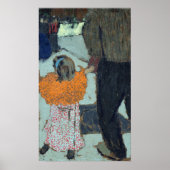 Edouard Vuillard Kind mit einem roten Scarf Poster (Vorne)
