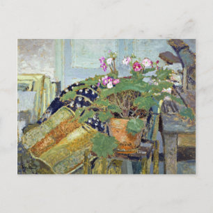 Edouard Vuillard Le Pot de fleurs (Pot of Blume) Postkarte