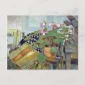 Edouard Vuillard Le Pot de fleurs (Pot of Blume) Postkarte (Vorderseite)