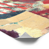 Édouard Vuillard Woman in Strickdress Art Poster (Ecke)