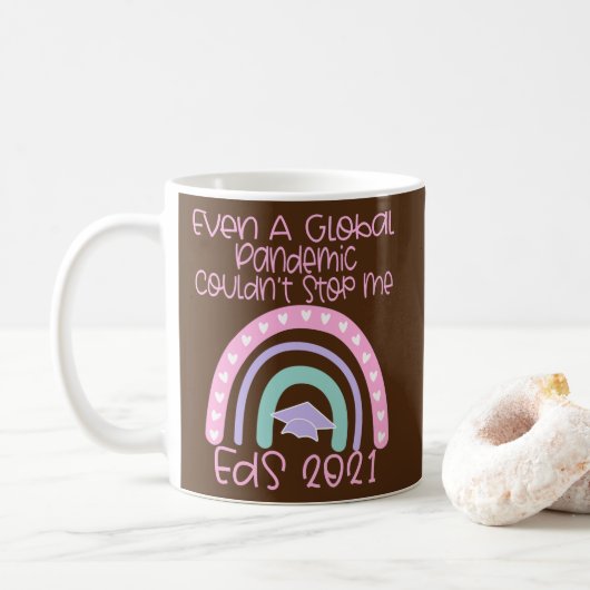 EdS Abschluss Bildung Specialist Grad Kaffeetasse (Mit Donut)