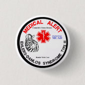 Eds-Art 3 MCAD mit Zebra-medizinischem wachsamem Button (Vorderseite)