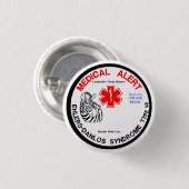 Eds-Art 7 MCAD TÖPFE w/Zebra medizinischer Button (Vorne & Hinten)