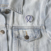 EDS Awareness Angel Zebra Stripe Ribbon Custom But Button (Beispiel)