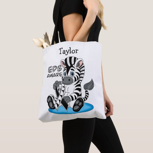EDS Awareness Zebra Ribbon Tasche (Von Nahem)