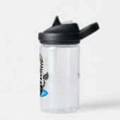 EDS Awareness Zebra Ribbon Trinkflasche (Links)