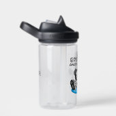EDS Awareness Zebra Ribbon Trinkflasche (rechts)