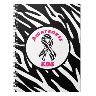 Eds-Bewusstseinzebra-Streifen-Band-Notizbuch Notizblock