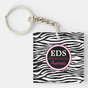 Eds-BewusstseinZebra Stripes Schlüsselanhänger