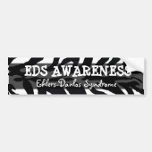 EDS Ehlers-Danlos-Syndrom Autoaufkleber (Vorne)