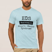 EDS Ehlers-Danlos Syndrom Sensibilisierungs-Shirt T-Shirt (Vorderseite)