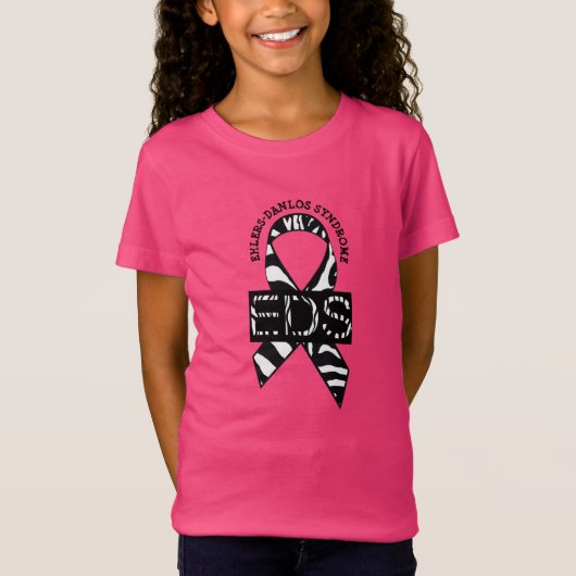 EDS Ehlers-Danlos Syndrom Sensibilisierungs-Shirt T-Shirt (Vorderseite)