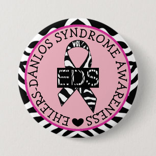 EDS Ehlers-Danlos Syndrom Sensibilisierungsknöpfe Button