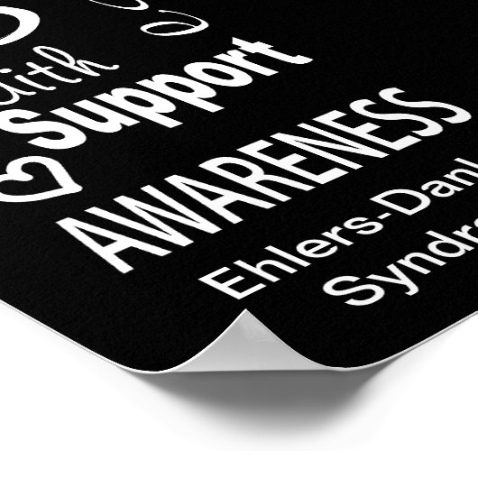 EDS-Förderplakat Poster (Ecke)