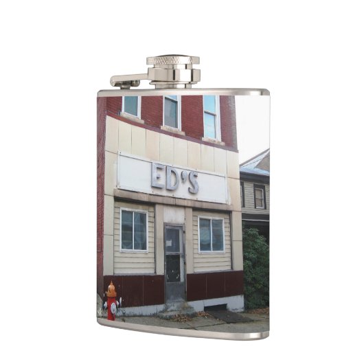 Eds Foto-Flasche Flachmann (Links)