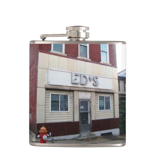 Eds Foto-Flasche Flachmann (Vorderseite)