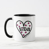 Eds-Herz-Tasse Tasse (Links)