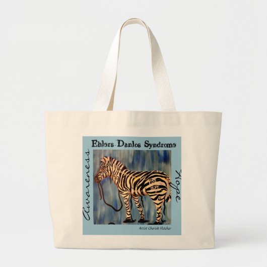 EDS HOPE Zebra Tasche (Vorne)