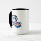 EDS Warrior | Ehlers-Danlos-Syndrom Personalisiert Tasse (Vorderseite Links)