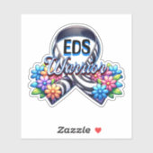 EDS Warrior | Ehlers-Danlos-Syndrom T - Shirt Aufkleber (Blatt)