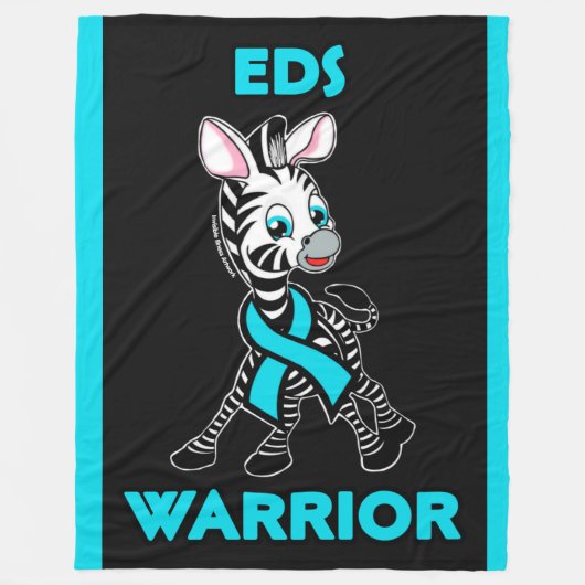 EDS Warrior/Zebra Fleecedecke (Vorderseite)