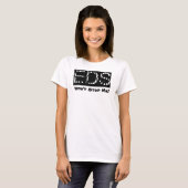 EDS wird mich nicht an der Spitze der Frauenhänge T-Shirt (Vorne ganz)