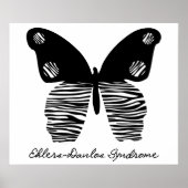 EDS Zebra Stripe Butterfly 24X20 Poster (Vorne)