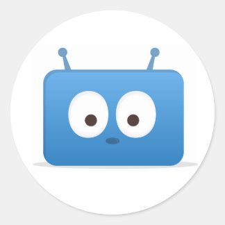 Edsby Aufkleber, Blatt von 20 Runder Aufkleber